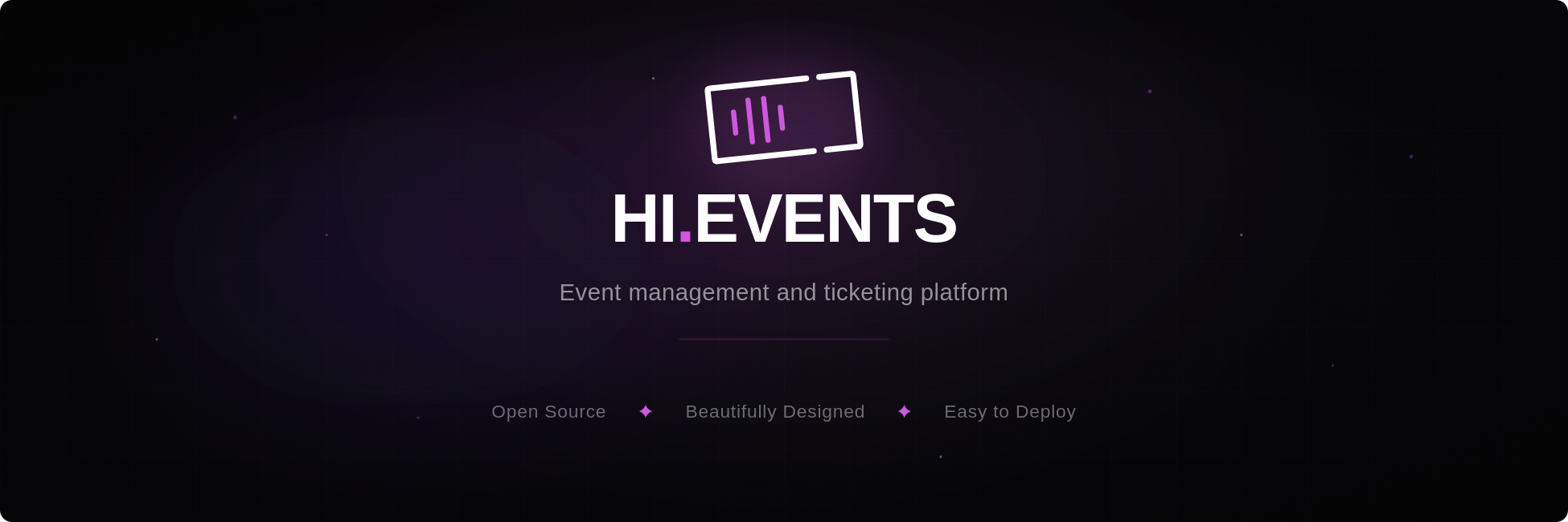 Hi.Events screenshot 1