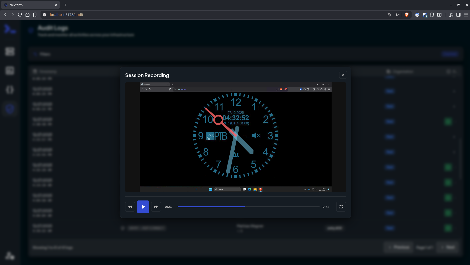 Nexterm screenshot 7