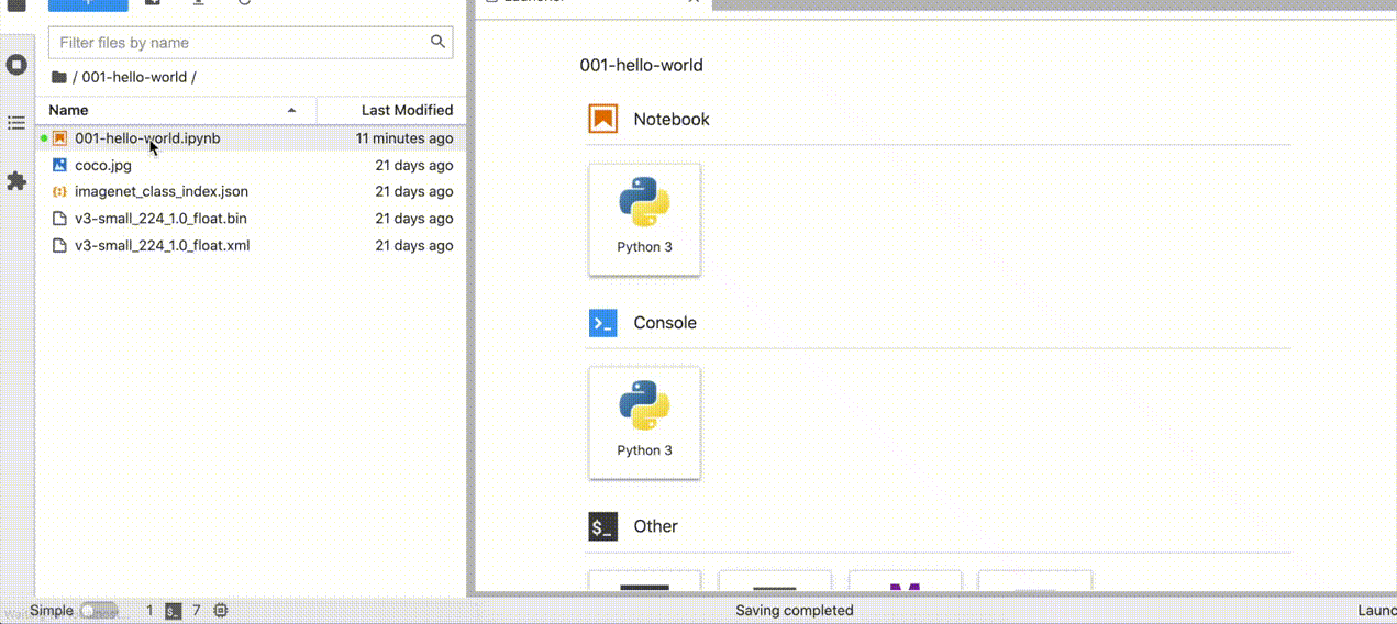 openvino_notebooks screenshot 3