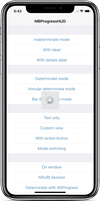MBProgressHUD screenshot 1