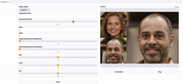StyleNeRF screenshot 2