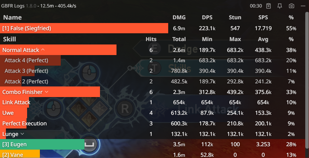 gbfr-logs screenshot 3