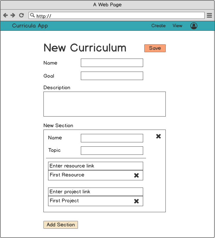 curriculum-app screenshot 3