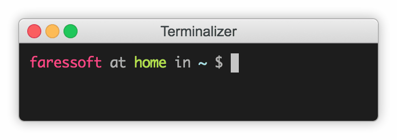 terminalizer screenshot 6
