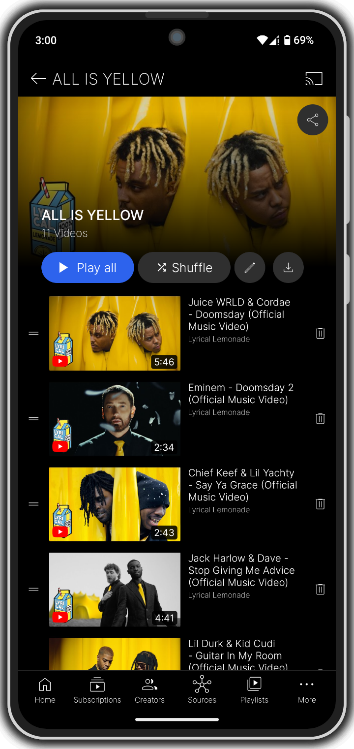 grayjay-android screenshot 14