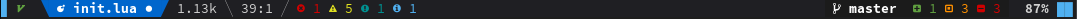 feline.nvim screenshot 1