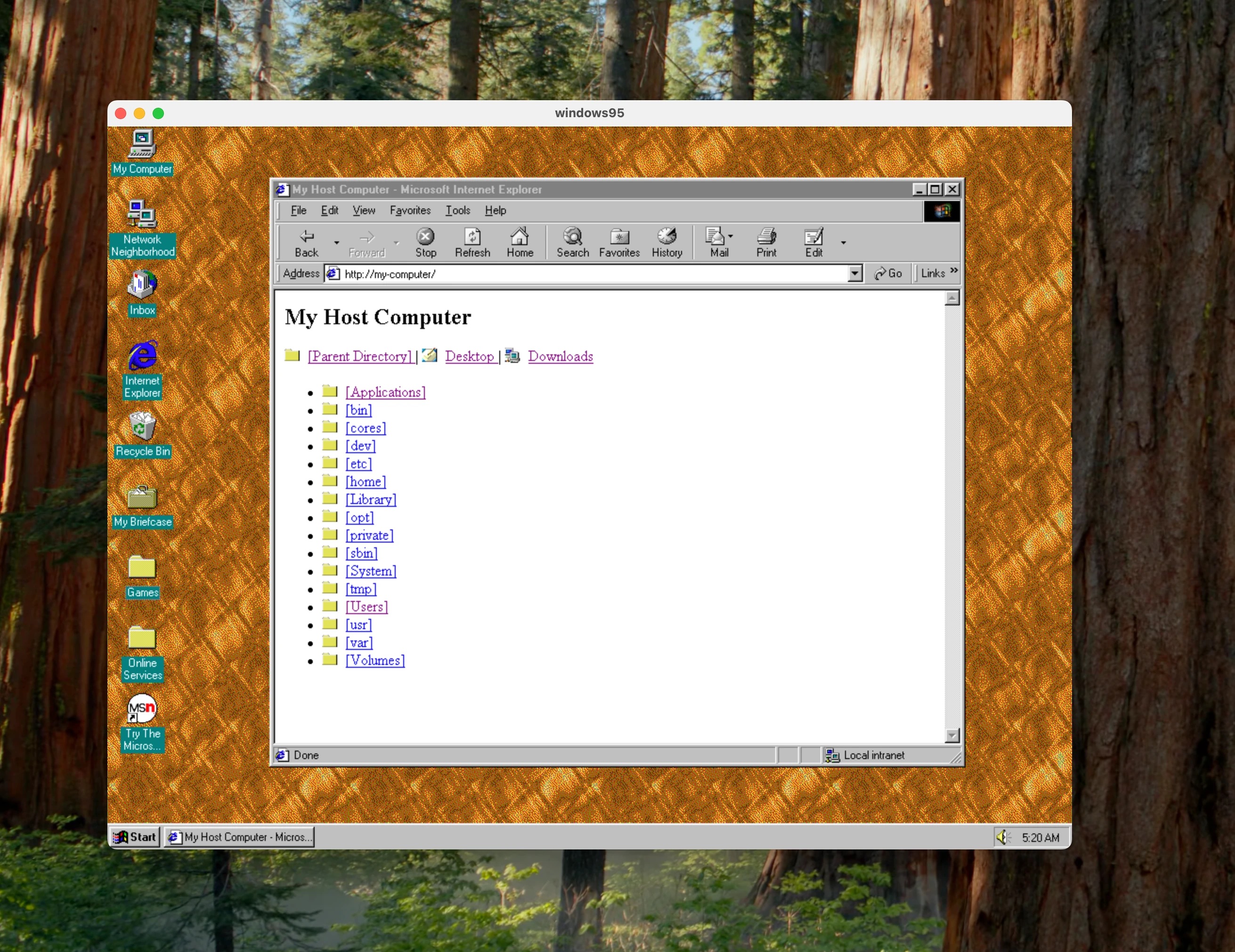 windows95 screenshot 4