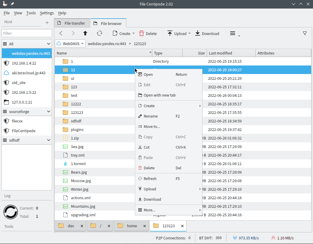 FileCentipede screenshot 3