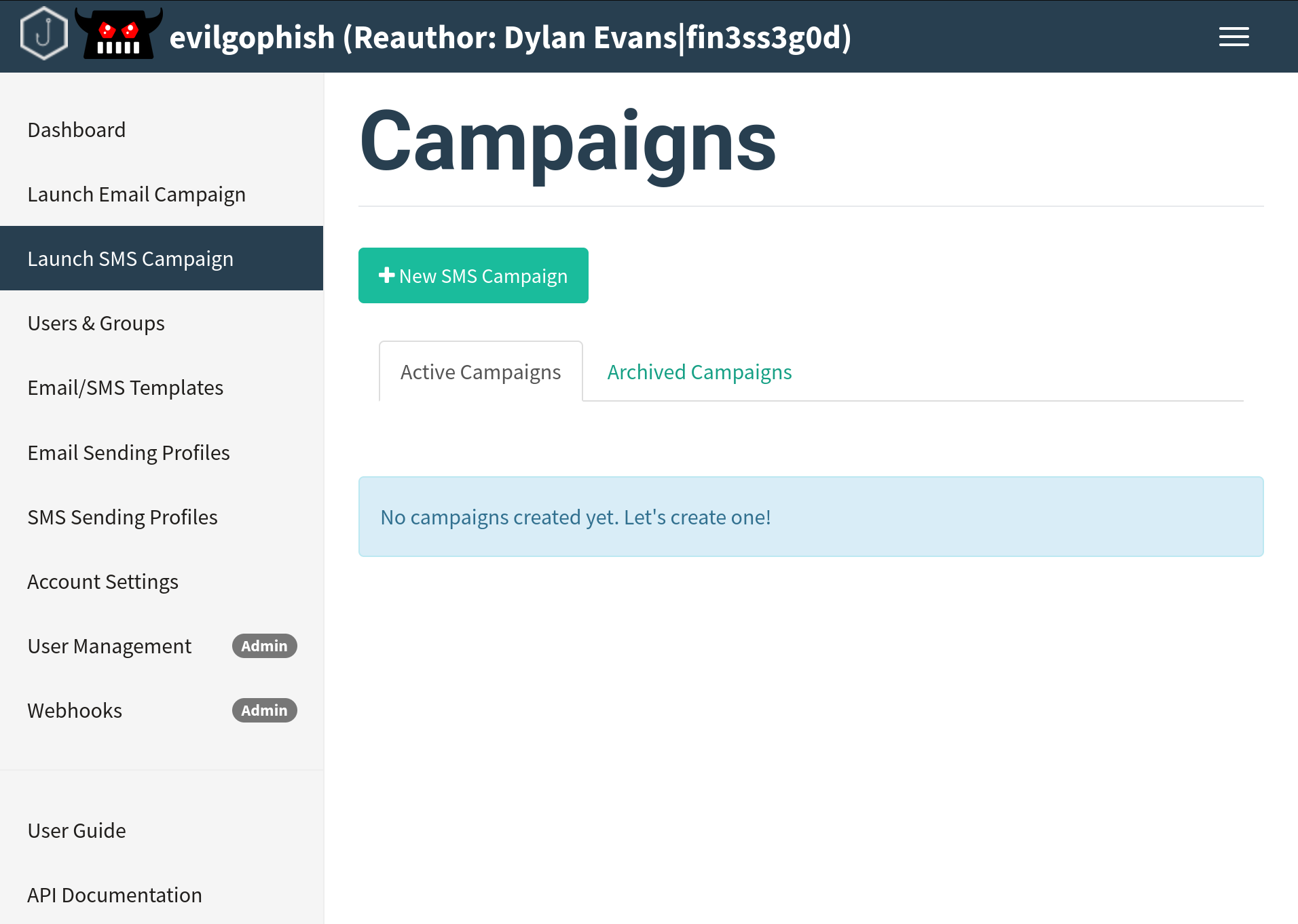 evilgophish screenshot 6