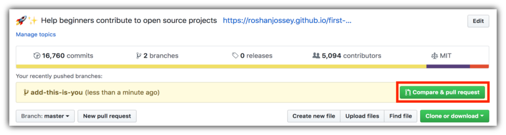 first-contributions screenshot 19
