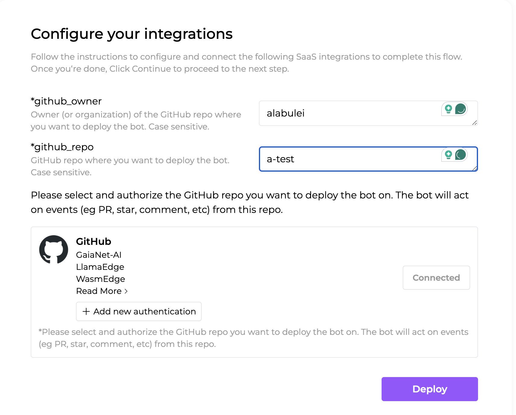 github-pr-summary screenshot 3