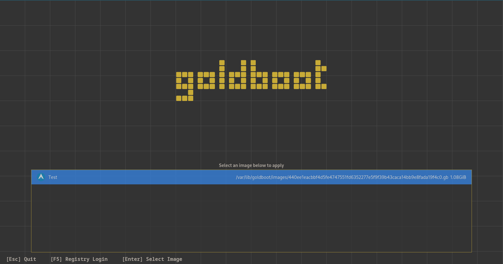 goldboot screenshot 3
