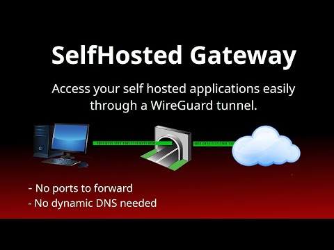 selfhosted-gateway screenshot 1