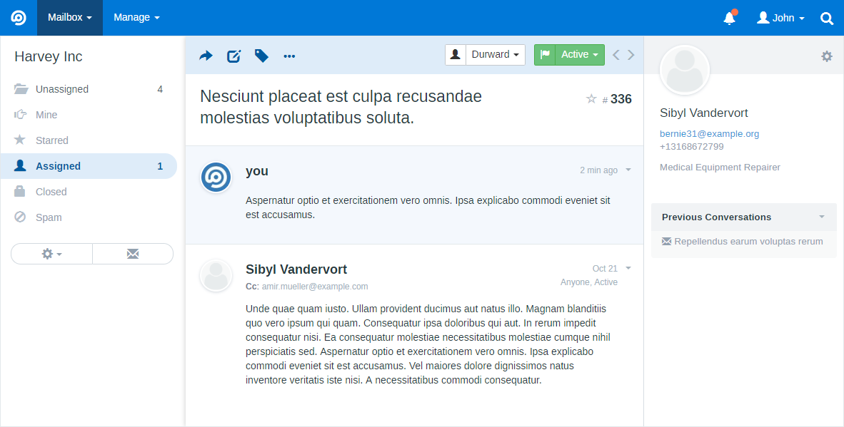 freescout screenshot 5
