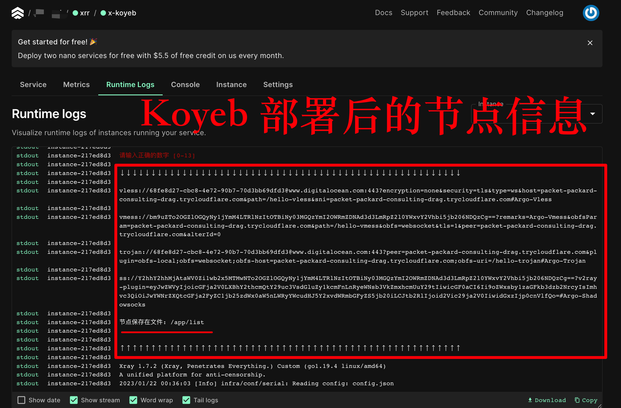 Argo-Xray-PaaS screenshot 2