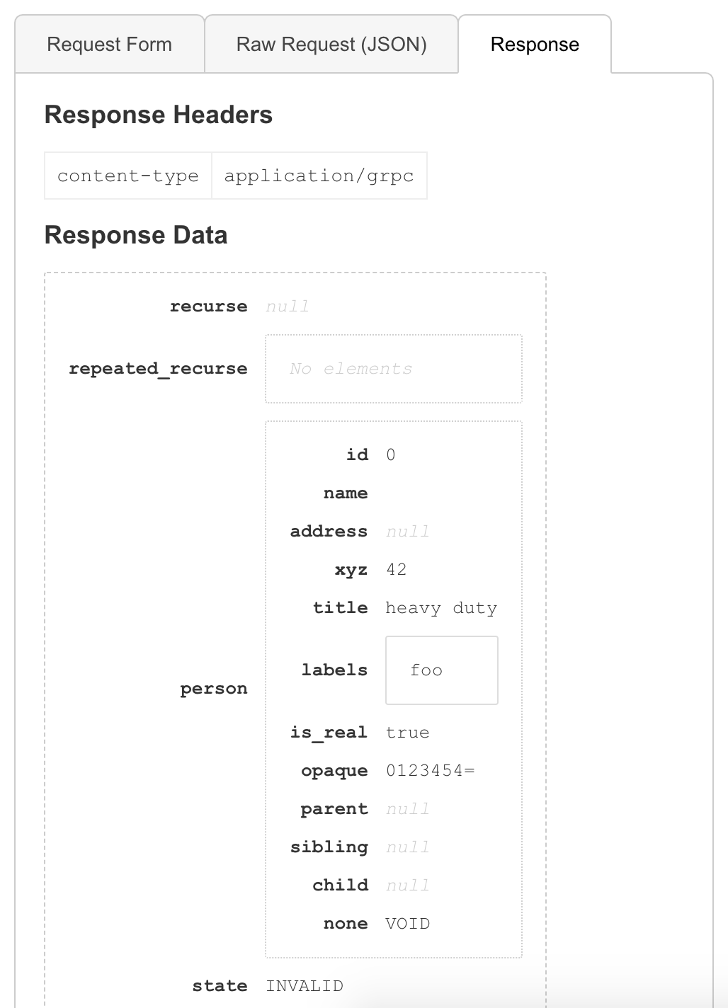 grpcui screenshot 7