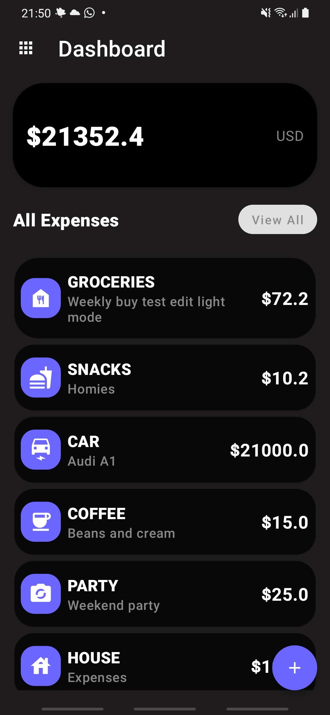 expenses-KMP screenshot 4