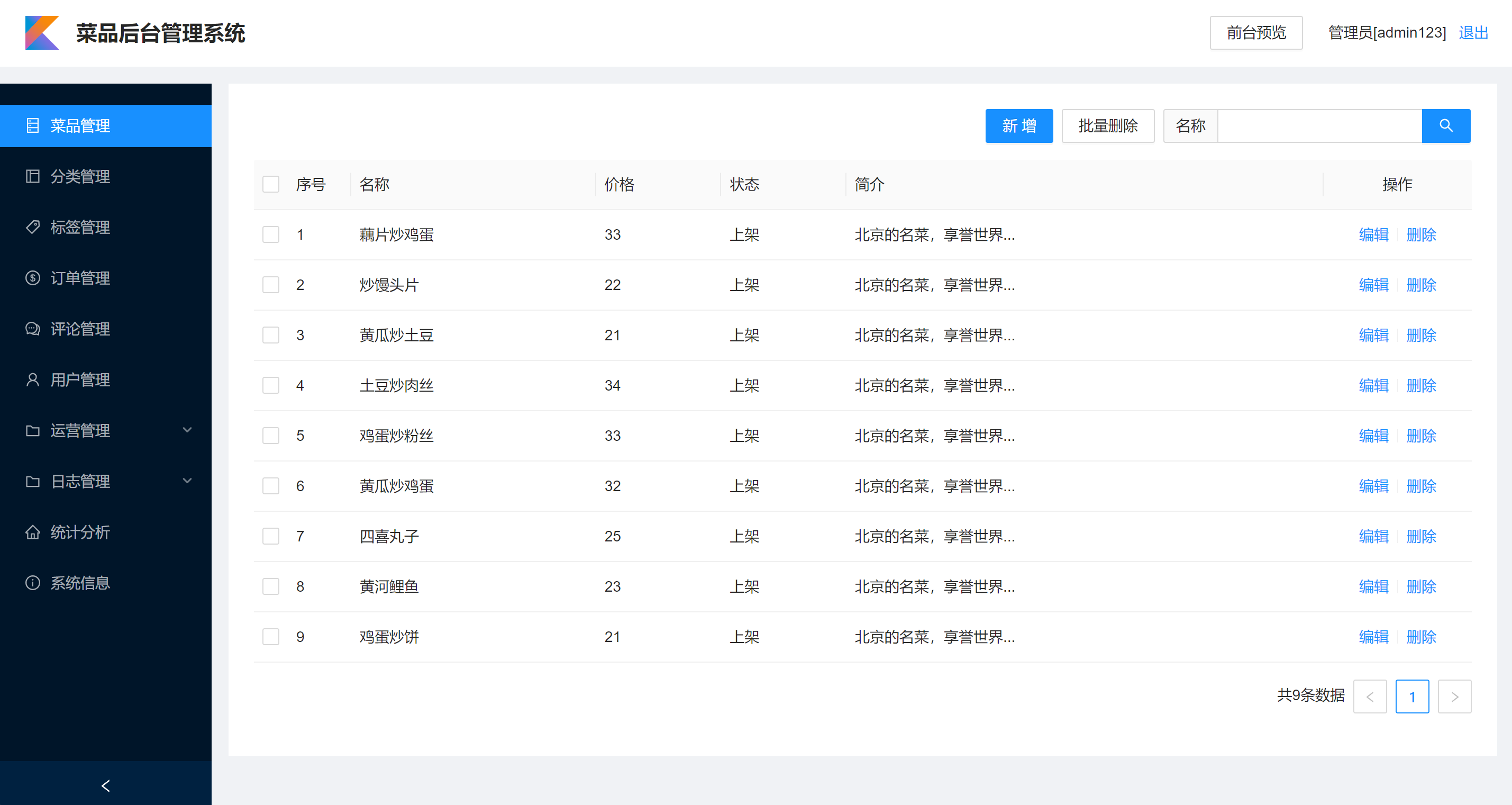 python_food screenshot 2