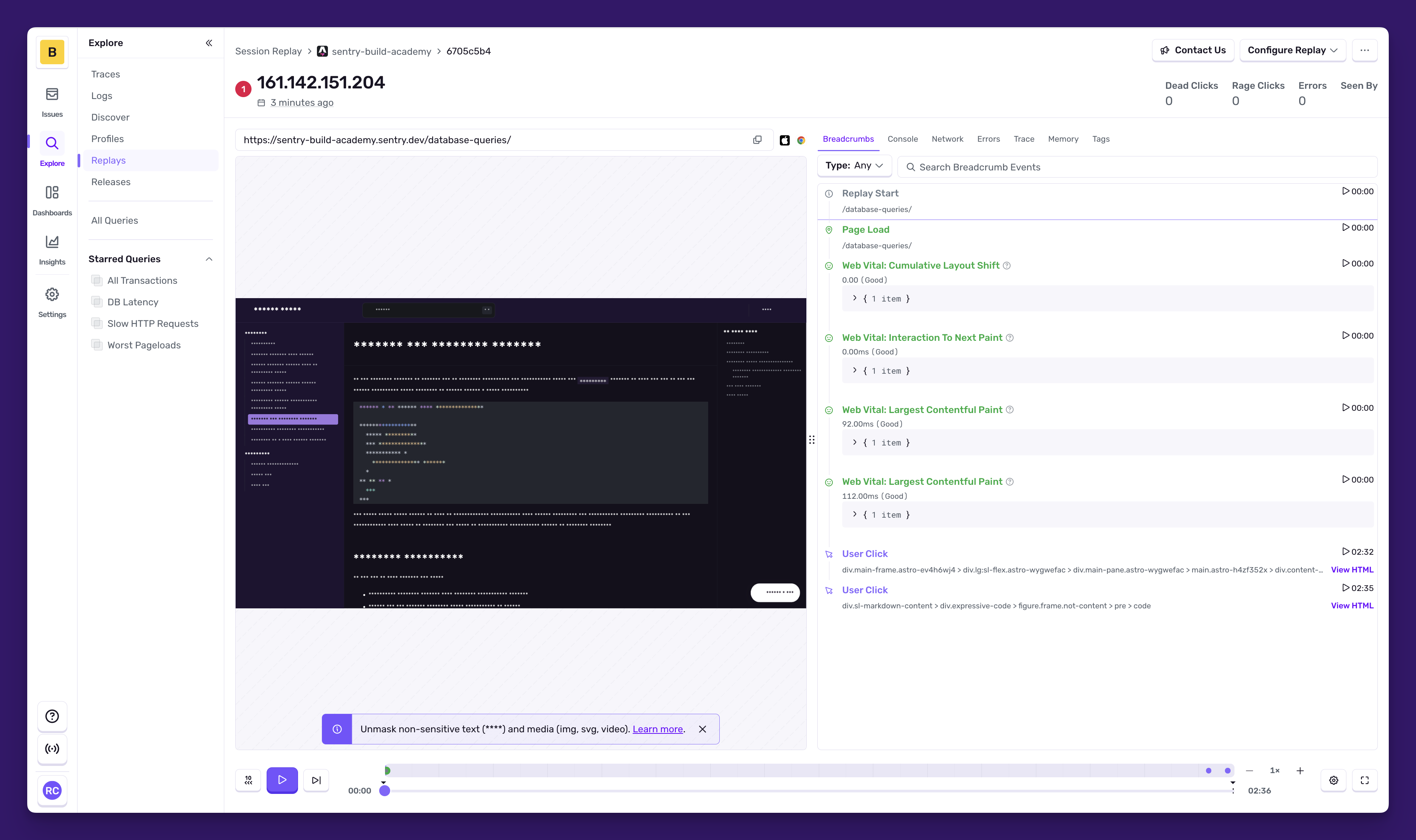 sentry screenshot 6
