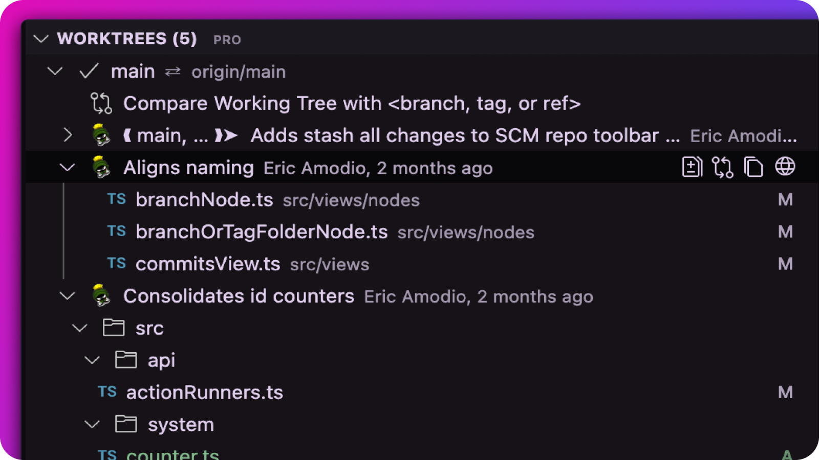 vscode-gitlens screenshot 11