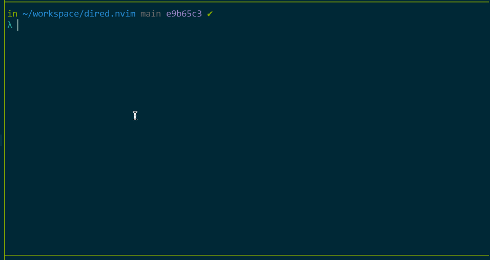 nvim screenshot 1