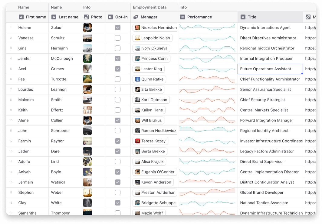 glide-data-grid screenshot 1