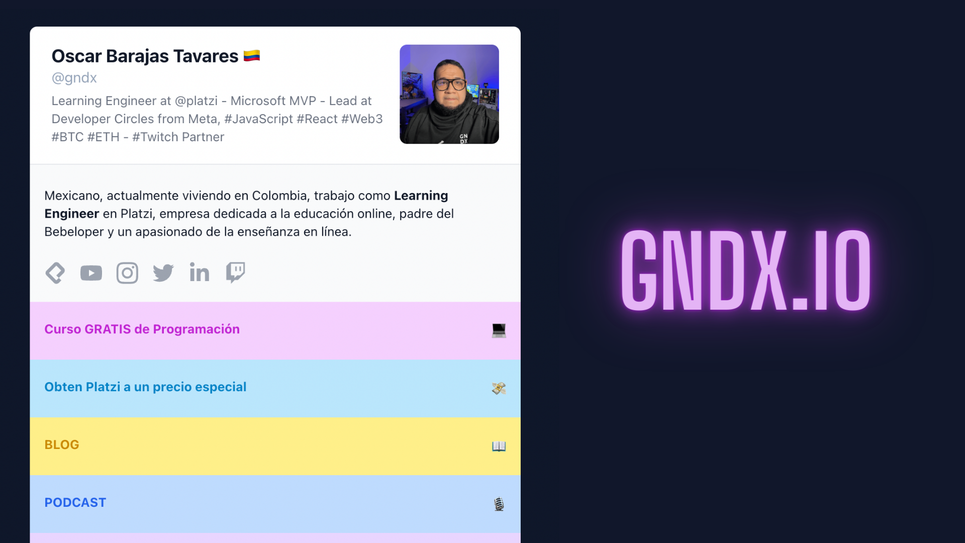 gndx.io screenshot 1