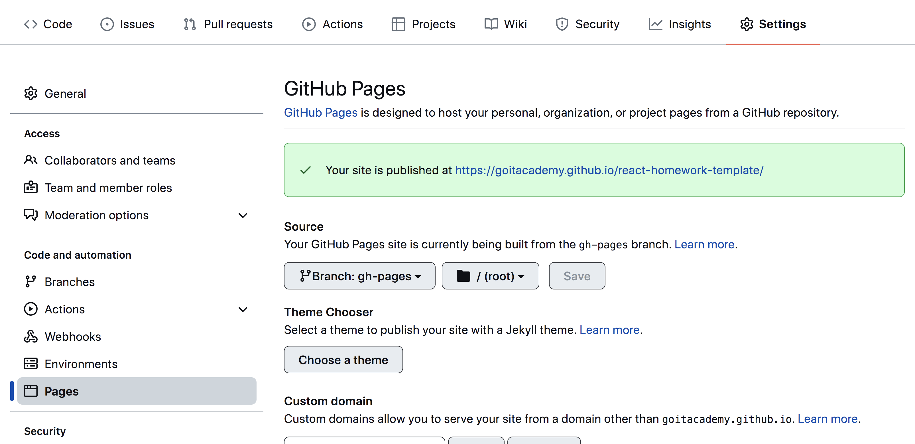 react-homework-template screenshot 5