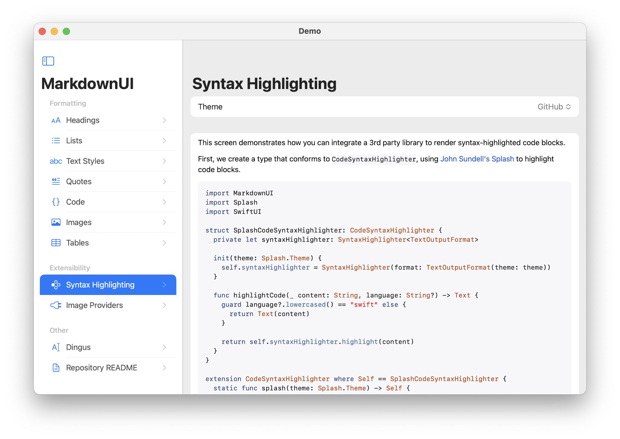 swift-markdown-ui screenshot 15