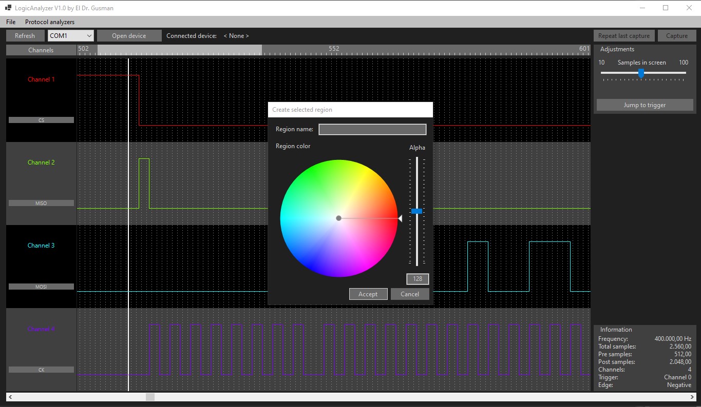 logicanalyzer screenshot 36