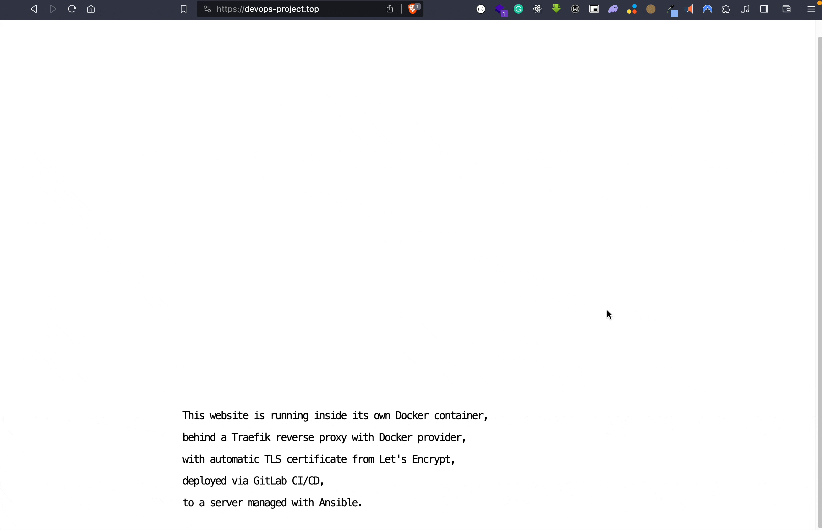 devops-project.top screenshot 1