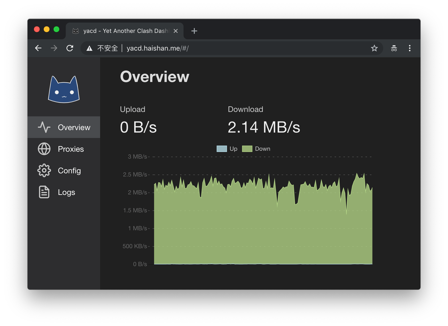 yacd screenshot 1
