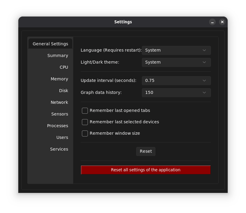 system-monitoring-center screenshot 16