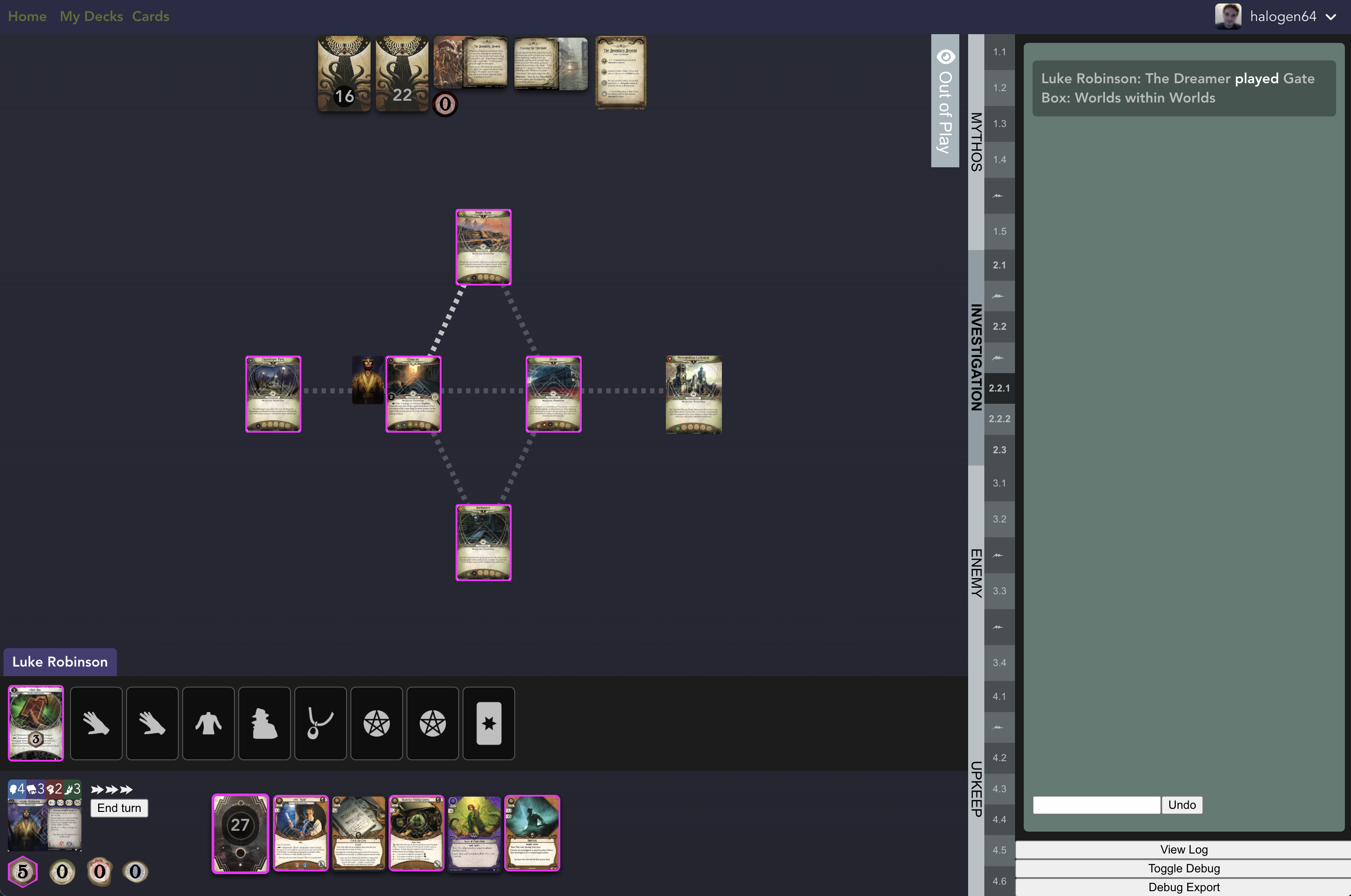 ArkhamHorror screenshot 1