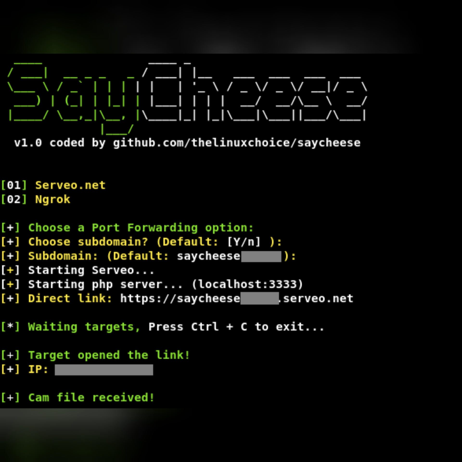 saycheese screenshot 1