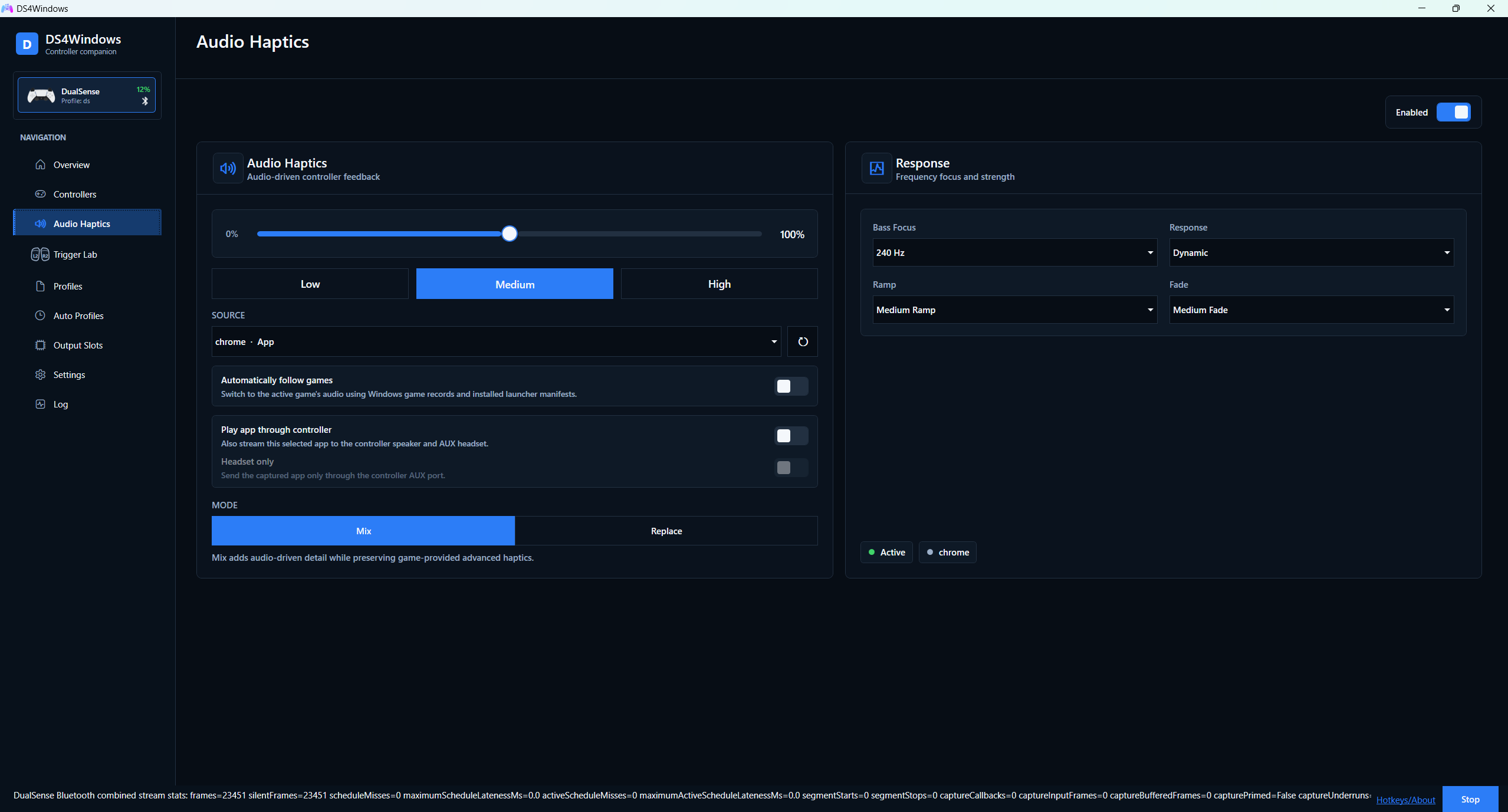 DS4Windows screenshot 3