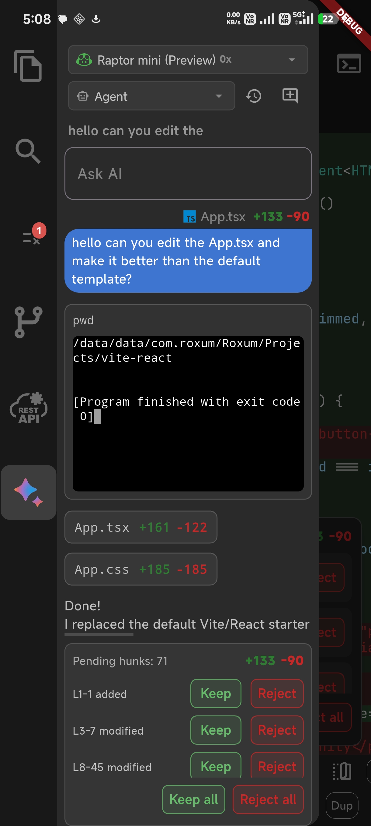 roxum-ide screenshot 2