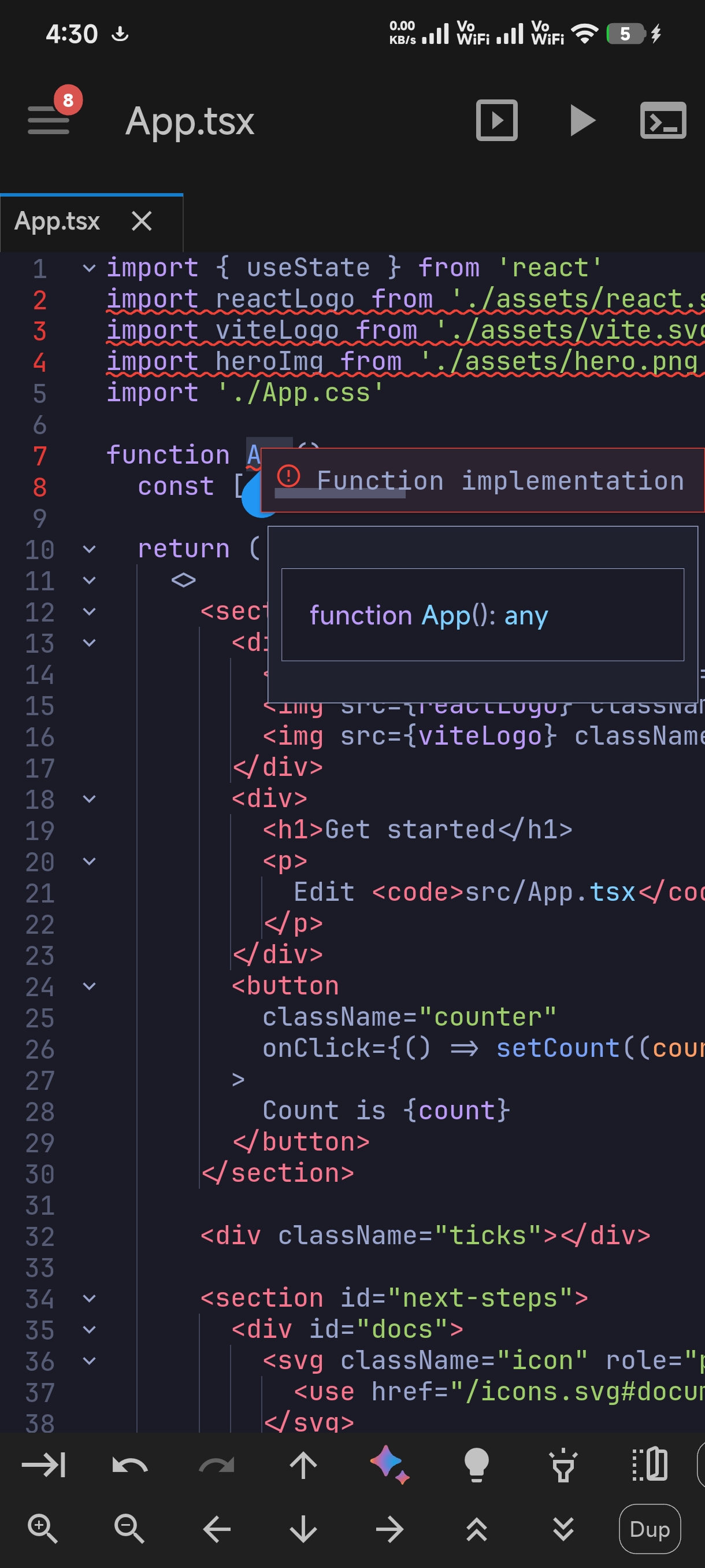 roxum-ide screenshot 4