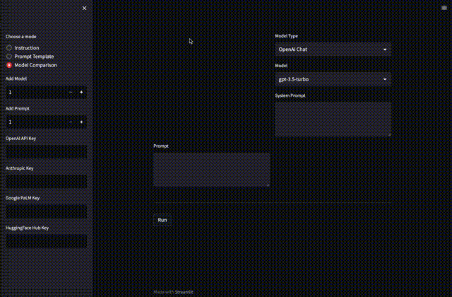 prompttools screenshot 2