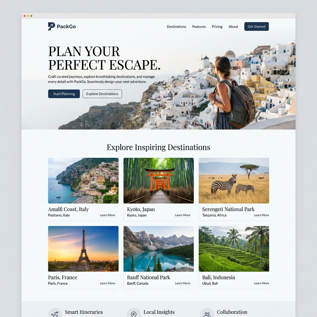 Travel-Plans- screenshot 1