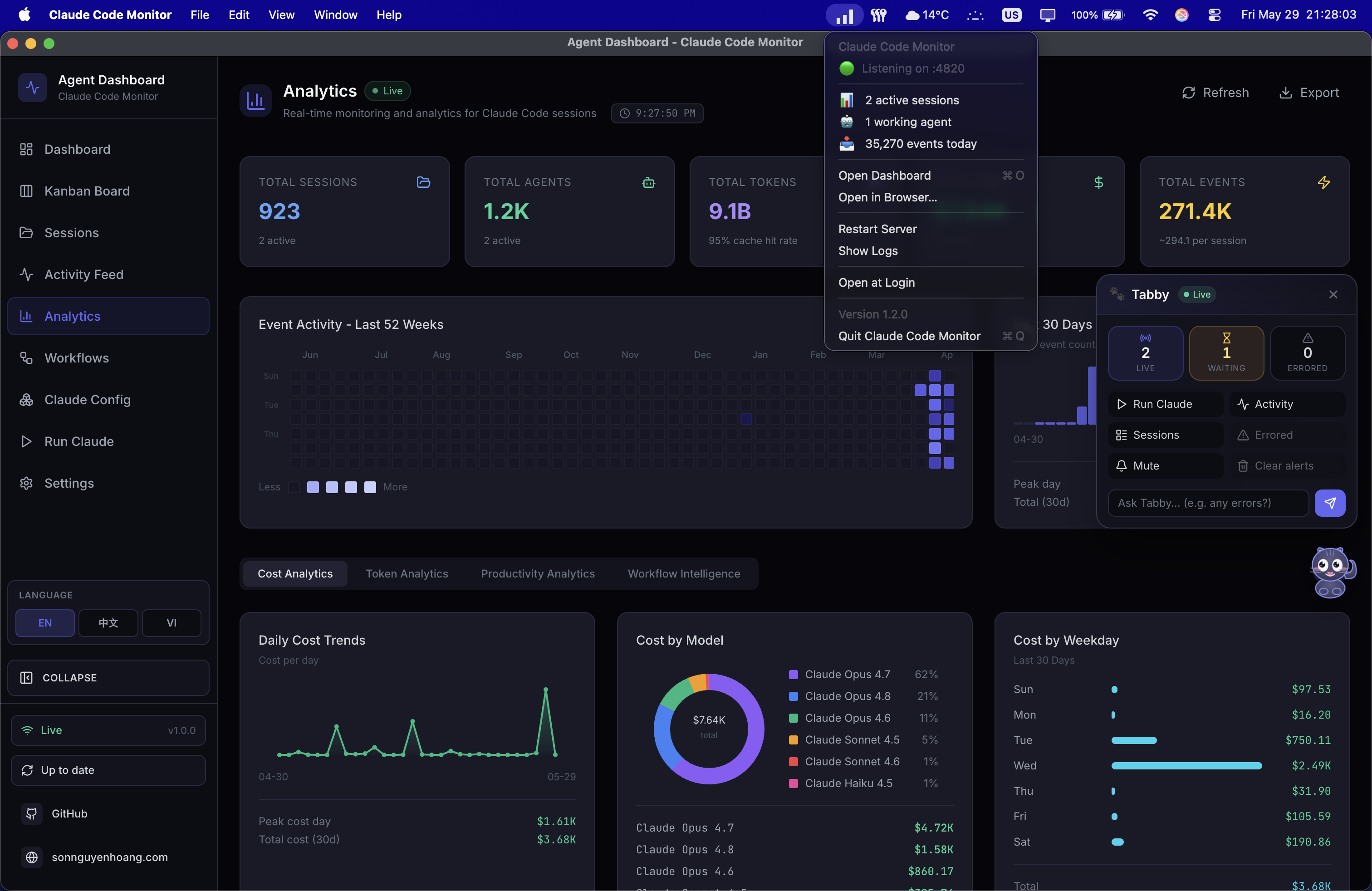 Claude-Code-Agent-Monitor screenshot 27