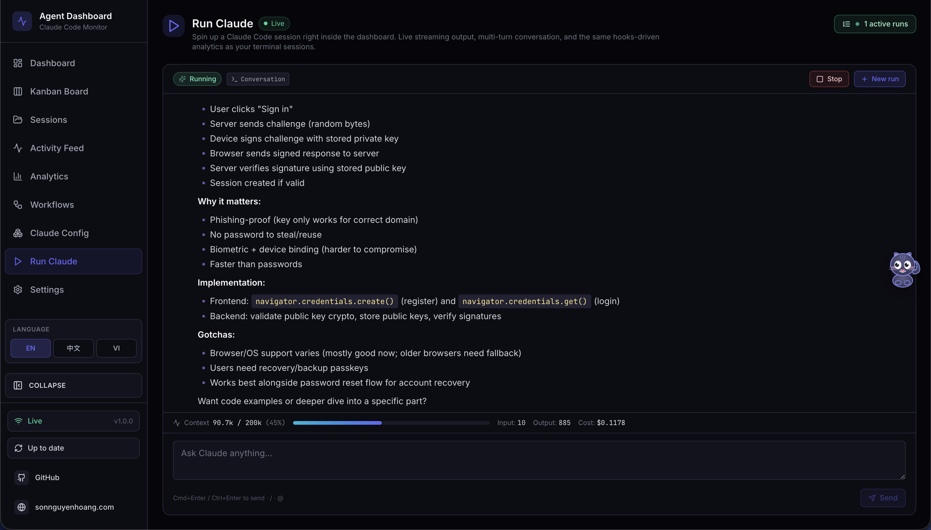Claude-Code-Agent-Monitor screenshot 17