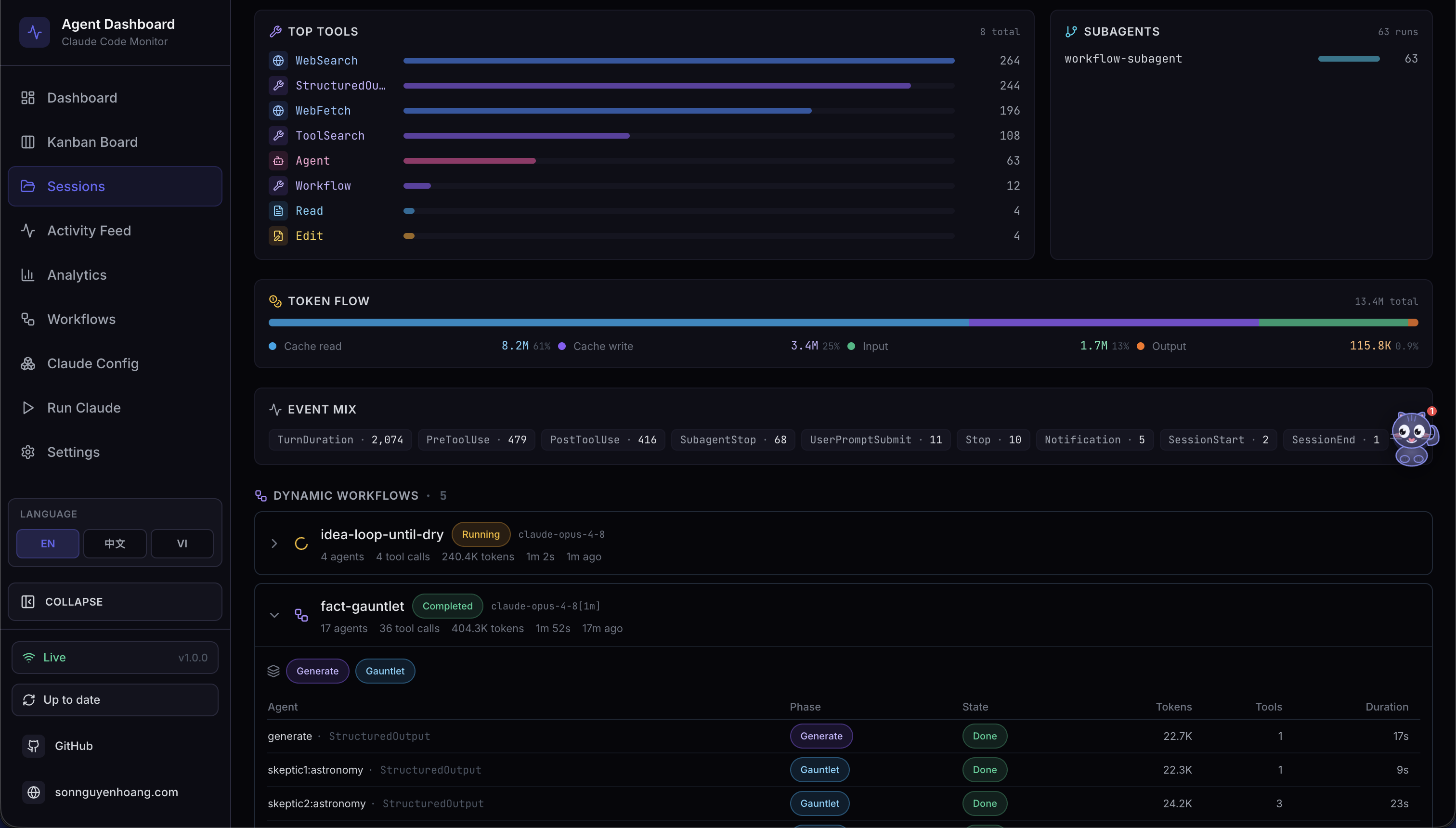 Claude-Code-Agent-Monitor screenshot 14