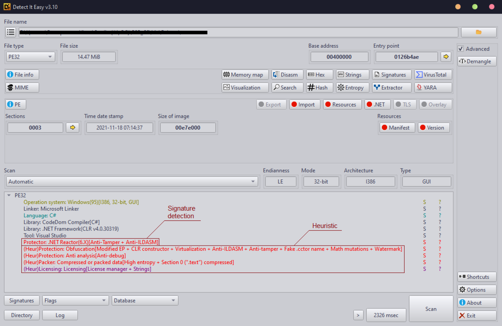 Detect-It-Easy screenshot 1