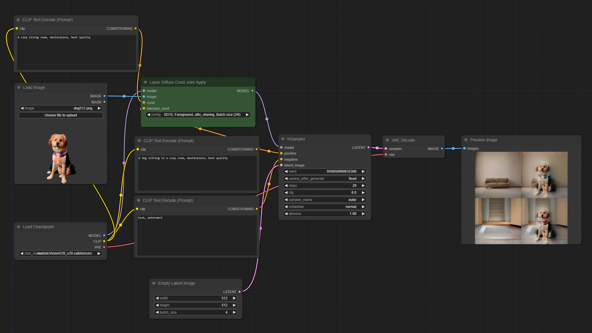 ComfyUI-layerdiffuse screenshot 10