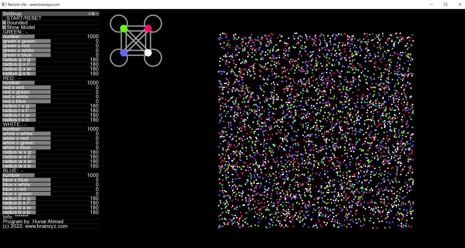 particle-life screenshot 1