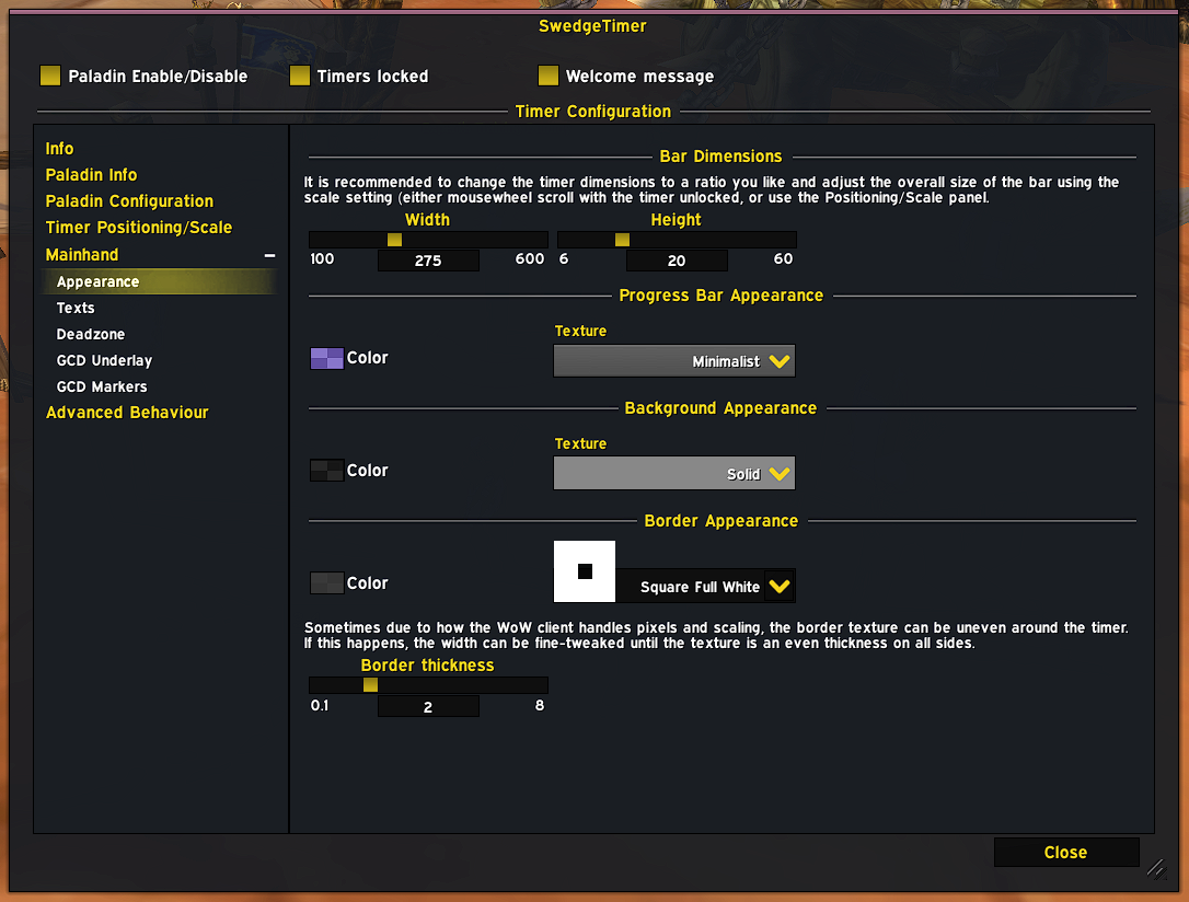SwedgeTimer screenshot 4