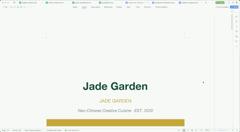 OfficeCLI screenshot 9