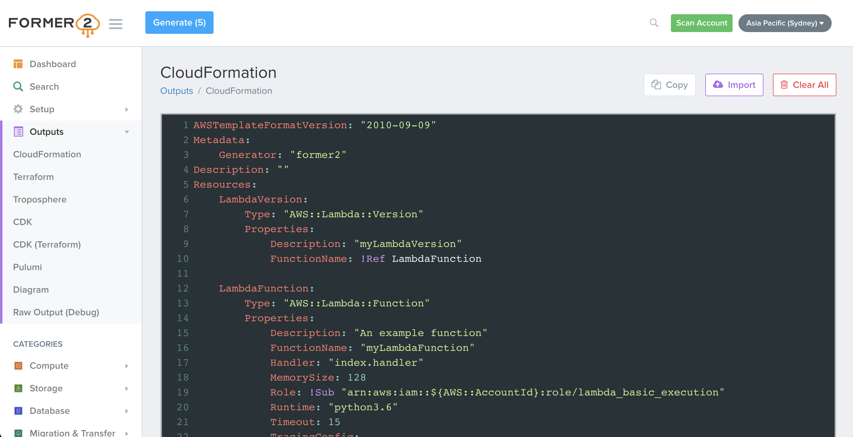 former2 screenshot 2