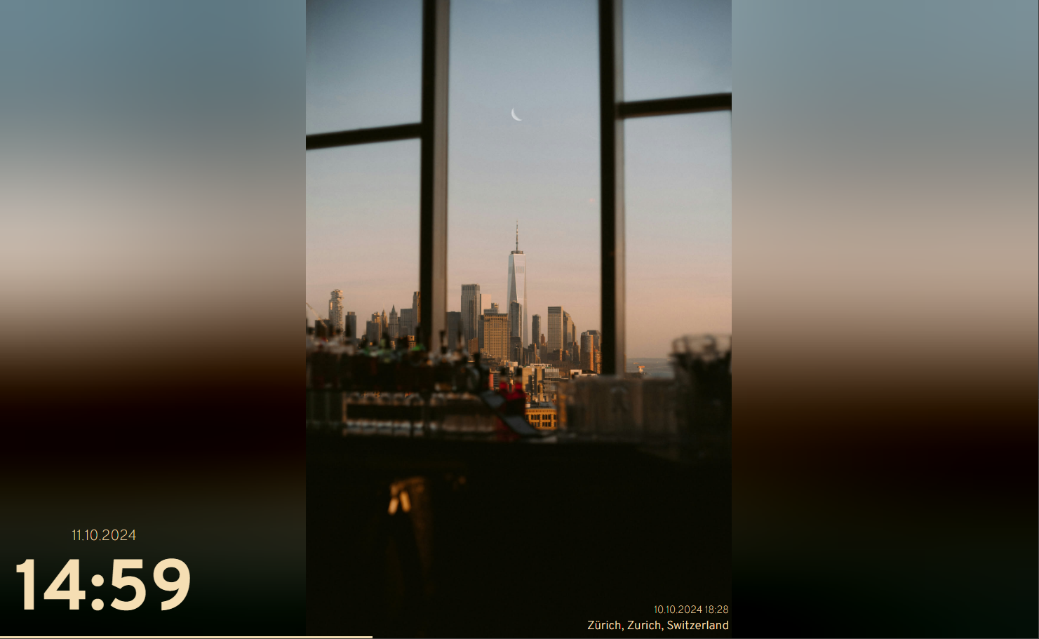 ImmichFrame screenshot 1